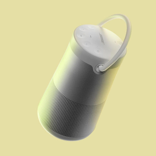 Portable Bluetooth speaker - Wireless waterproof speaker, equipped with long-lasting battery and handle, black version