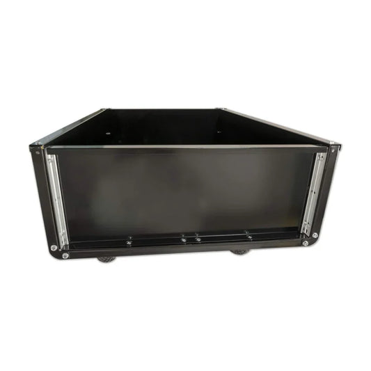 Utility Tow Behind Steel Dump Cart, 750 Pound Capacity
