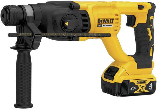 Rotating hammer drill kit, D-shaped handle, 1 inch
