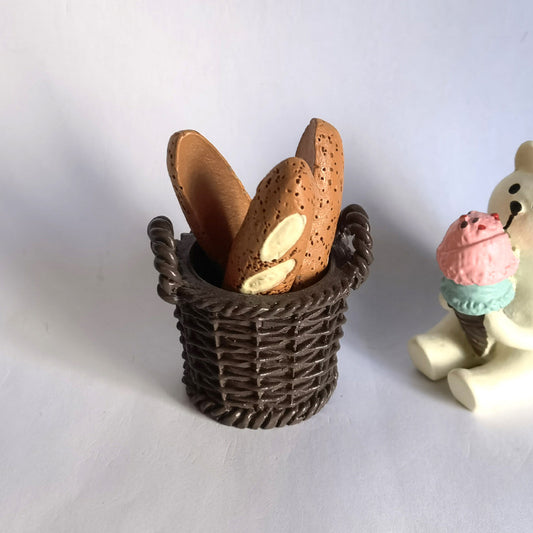 Mini French Bread Bakery Display Decoration
