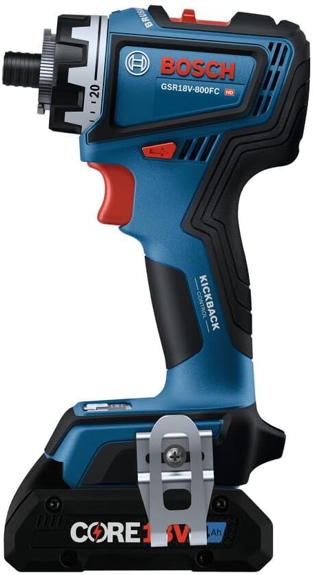 18V drilling/detaching tool, equipped with a 5-in-1 system and a 4-hour advanced power battery