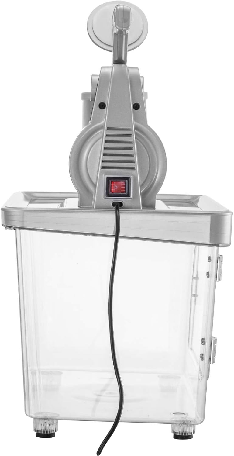 440LBS/H Commercial Ice Crusher 300W ETL Double Blades 120V