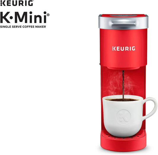 Keurig K-Mini Single Serve K-Cup Pod Coffee Maker, Poppy Red