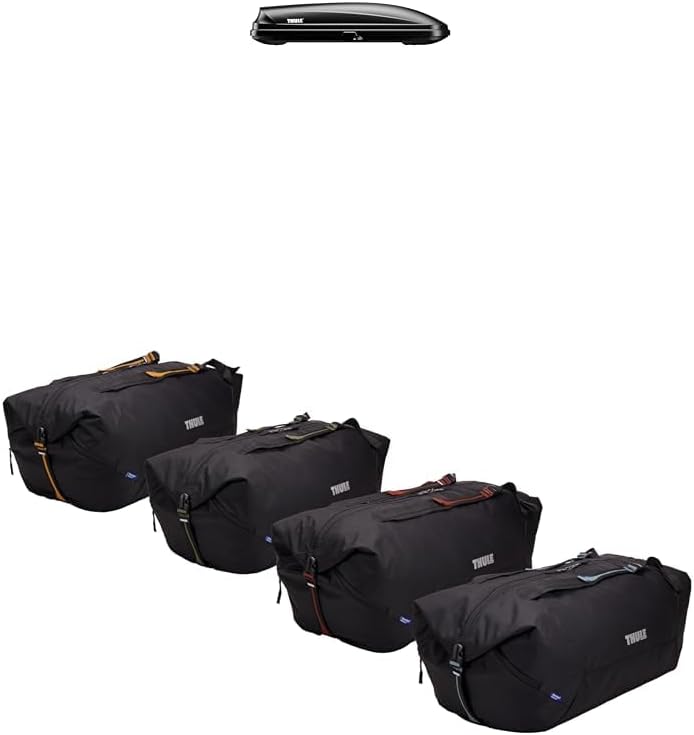 615 Pulse-style roof-top container, large size, black