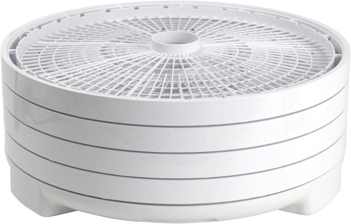 Garden-style food dehydrator, white model