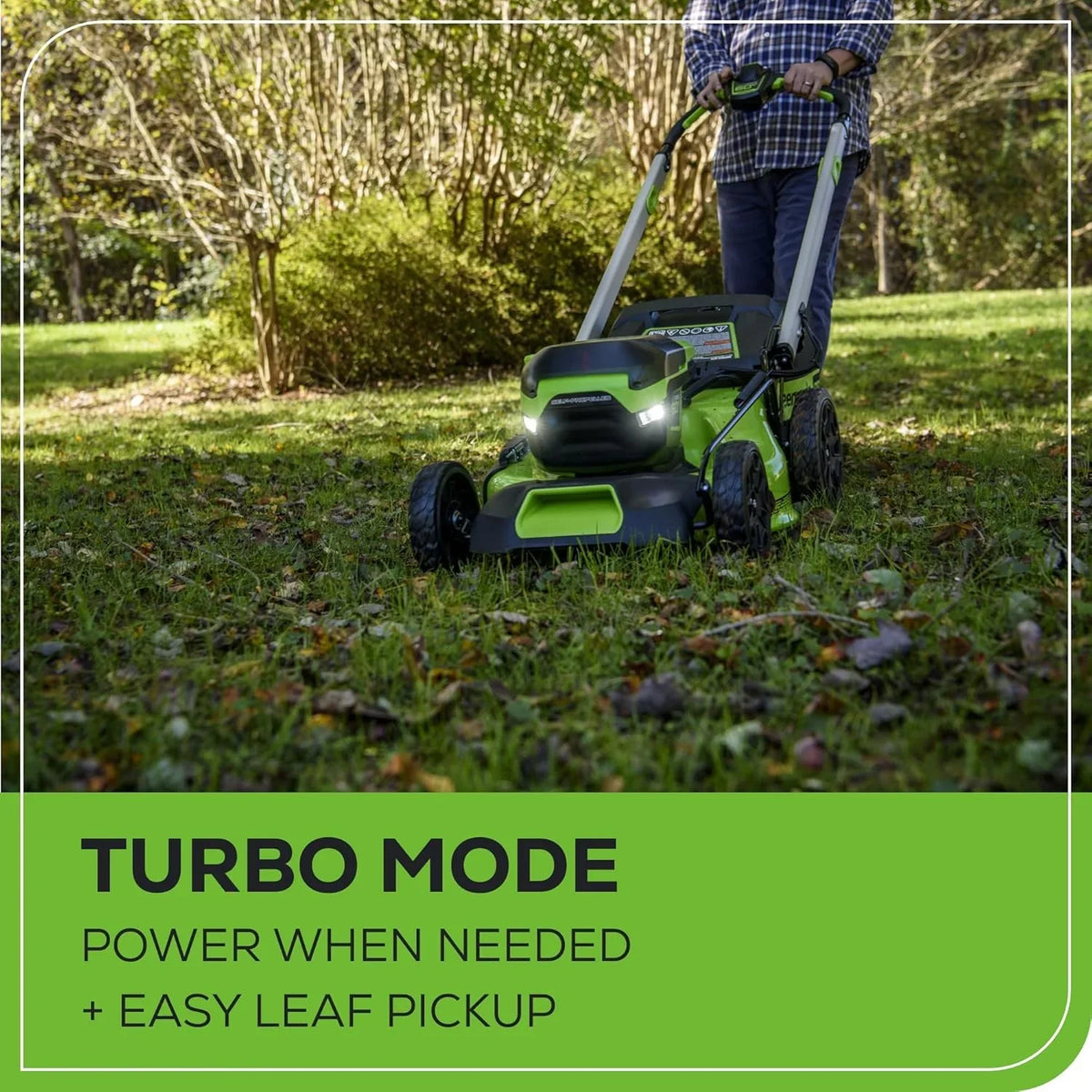 60V 21" Cordless Self-Propelled Lawn Mower, 2 x 4.0Ah Batteries & Dual Port Rapid Charger