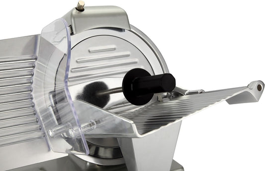 240W Electric Deli Meat & Cheese Slicer, 10" Chrome Carbon Steel Blade