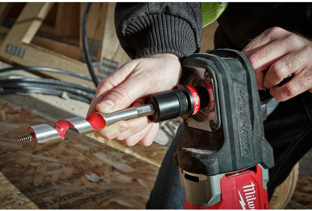 Electric - Angled Drill Bit (with Quick Locking Device)