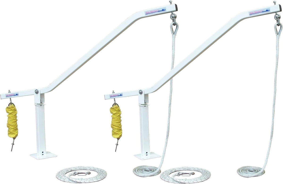 Dock Edge Side Mooring Arms and Wake Watcher Mooring System Lines and Hardware, 3500-Pound