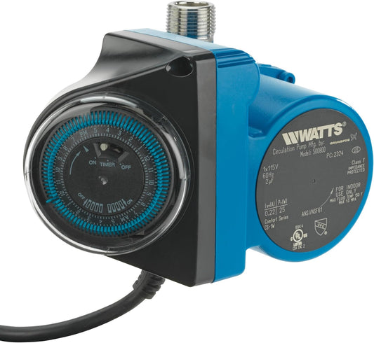 H2O Hot Water Circulation System, Programmable Timer, Instant Hot Water, Pump & Complete Kit, Easy DIY Install