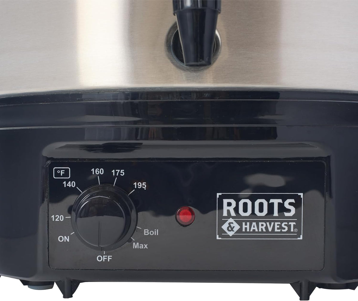 Electric bath canning pot - Stainless steel body with glass lid | Capacity 27 liters, suitable for home canning.