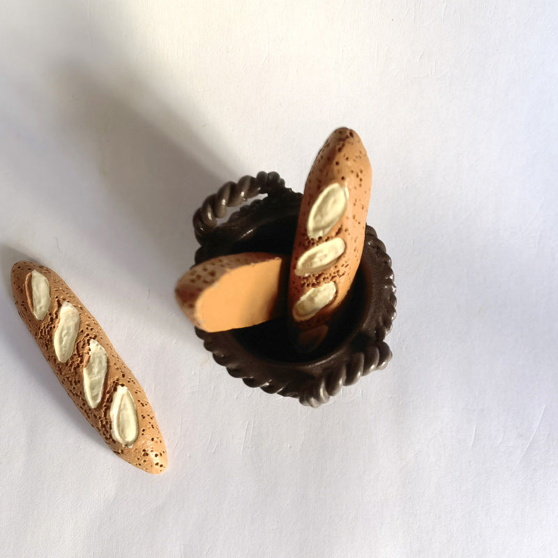 Mini French Bread Bakery Display Decoration