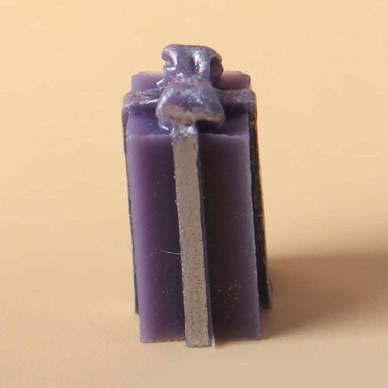 Mini resin Christmas gift bag ornament