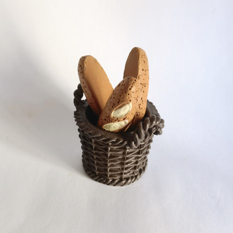 Mini French Bread Bakery Display Decoration