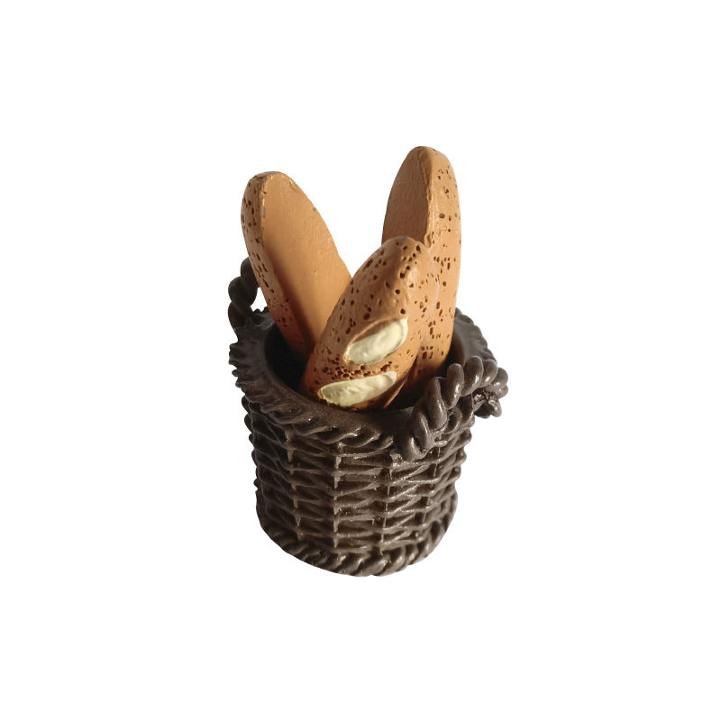 Mini French Bread Bakery Display Decoration