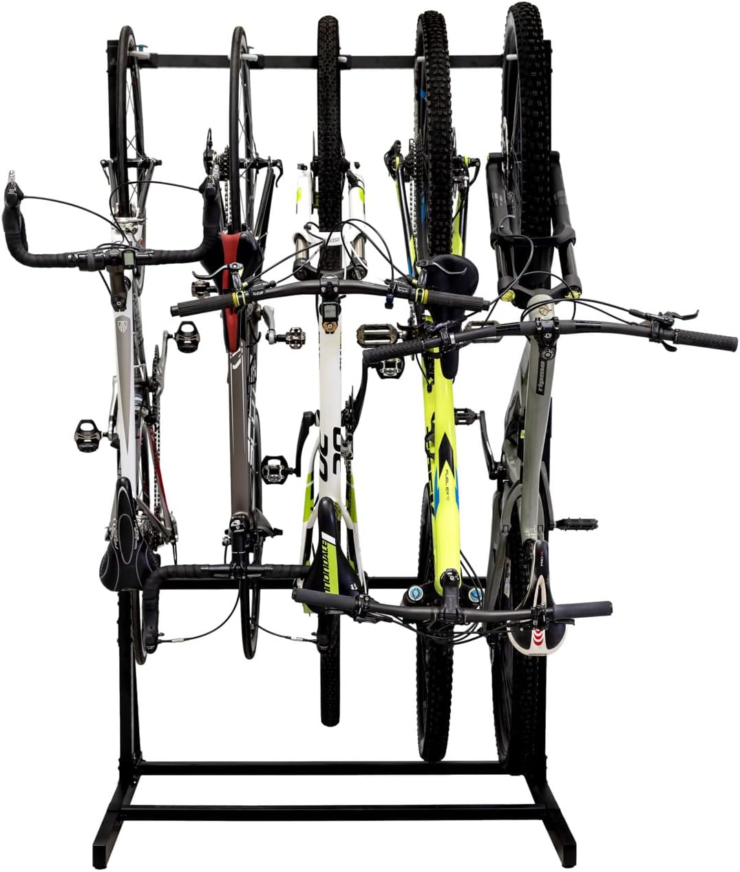 Independent 5 bicycle storage racks, original G-type bicycle frame, indoor garage floor support, bicycle storage box