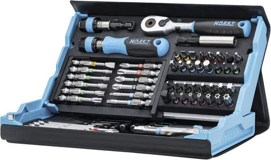 Hazet 2200SC-31 SmartCase 73-Piece Bit Set �� 1/4" Drive, Foldable
