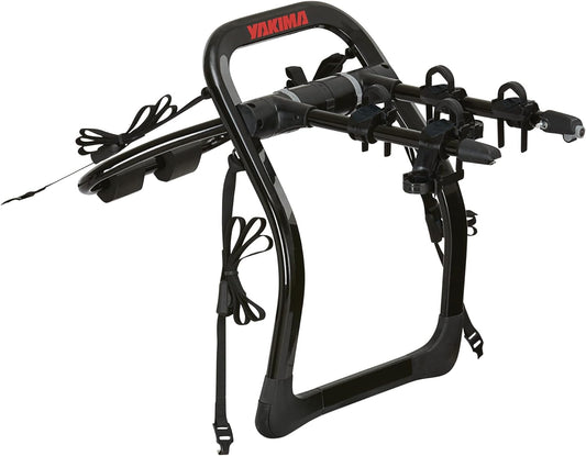 3-Bike Full-Speed Rear Rack Bike Carrier, Foldable, SKS Lock, Bottle Opener