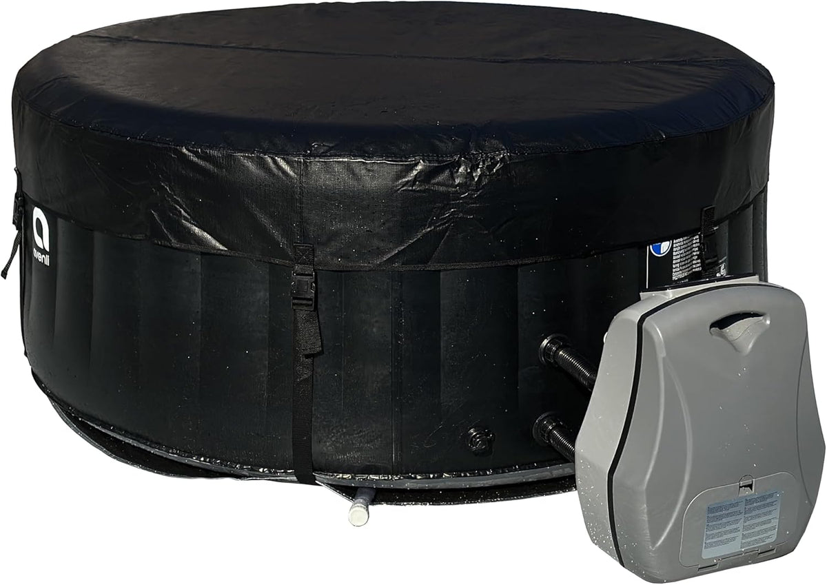 2-3 Person Inflatable Hot Tub �� 105 Jets, 686L, Dual Heating & Cover
