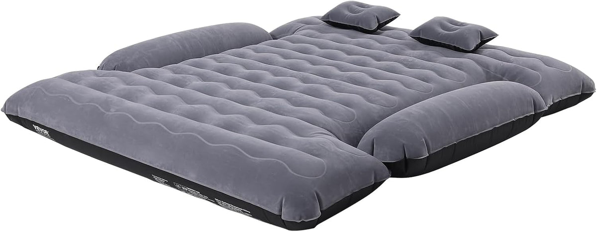 Full-Size Truck Bed Air Mattress 5.5–5.8ft, 12V Pump, 2 Pillows & Carry Bag