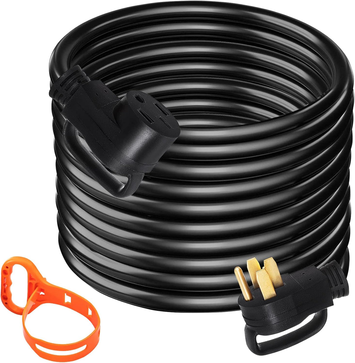 50 ft 50 Amp RV Extension Cord Heavy Duty Copper with Handle